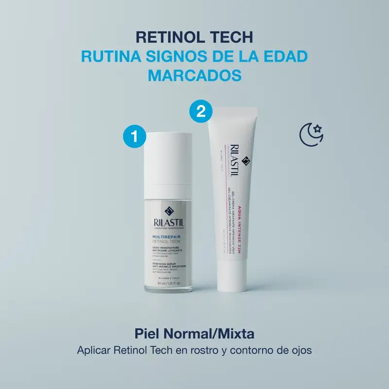 Rilastil Multirepair Retinol Tech Serum, 30 ml