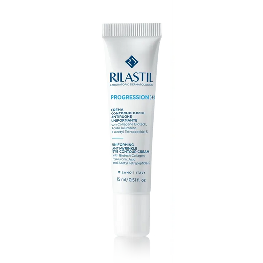 Progressão de Rilastil (+) Creme para o contorno dos olhos , 15 ml