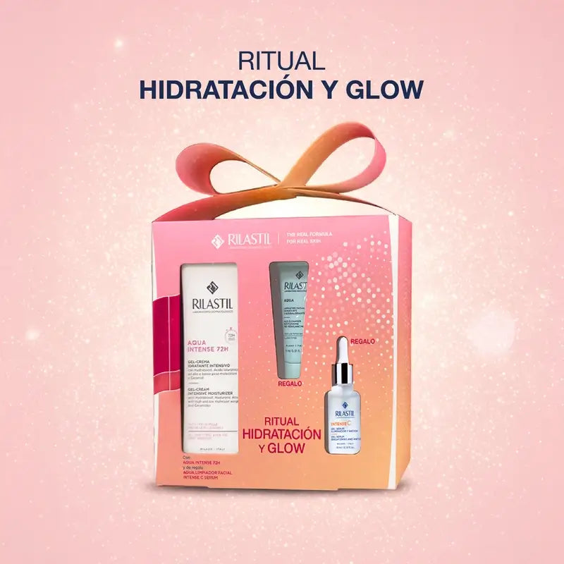 Conjunto de oferta Rilastil Dermatological Glow, 40 ml + 15 ml + 15 ml