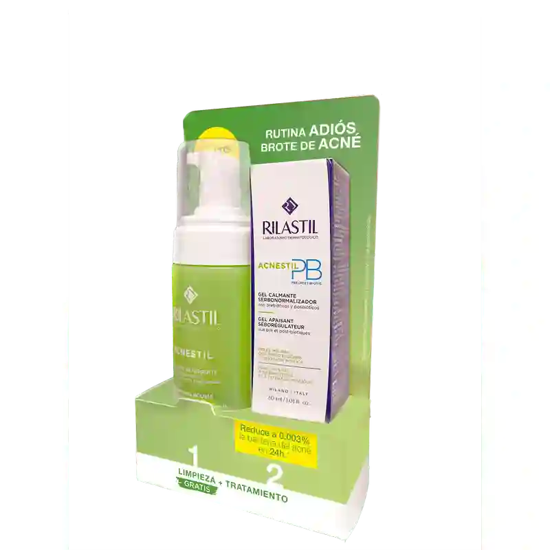 Rilastil Rilastil Acnestil Ril Prm Pack Adios Brote De Acne , 30 Ml + 150 Ml