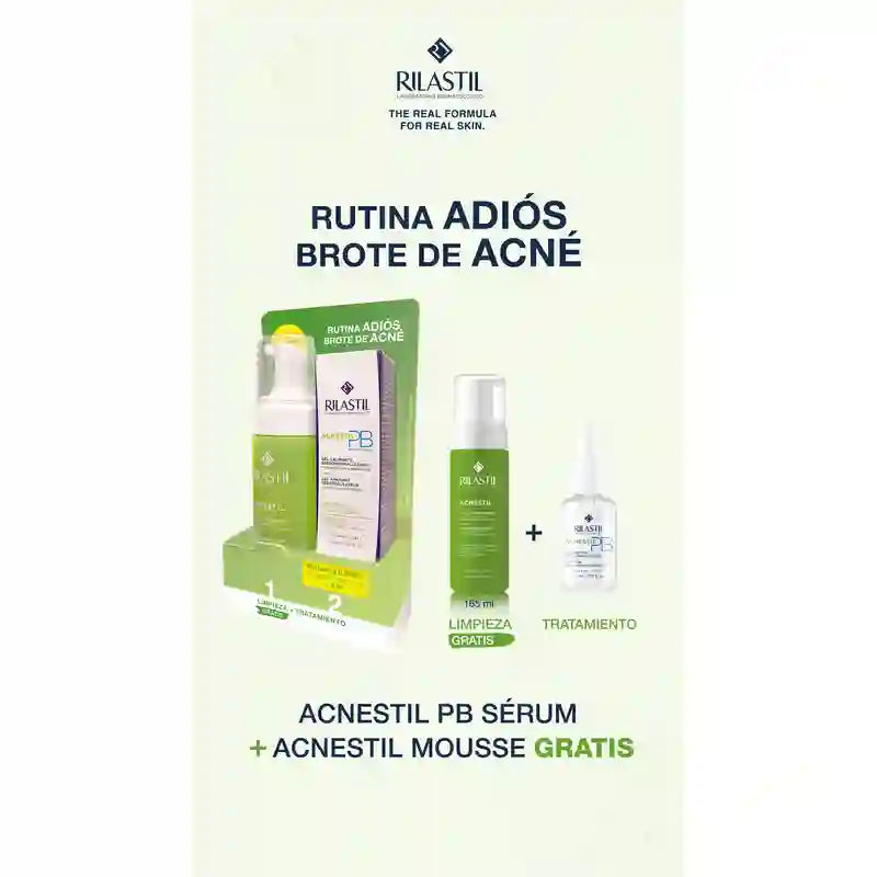 Rilastil Rilastil Acnestil Ril Prm Pack Adios Brote De Acne , 30 Ml + 150 Ml