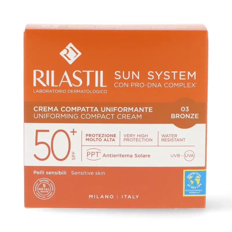 Rilastil Sun System 50+ Bronze Compacto 10 gr