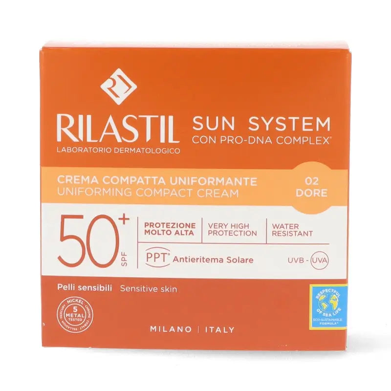 Rilastil Sun System 50+ Compacto Dore 10 Gr