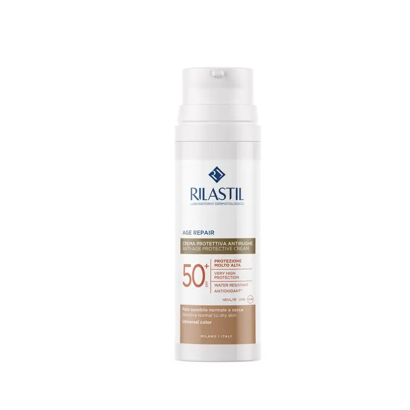 Rilastil Sun System Age Repair Photoprotective Anti-Ageing Sunscreen Spf50+ Colour, 50 ml