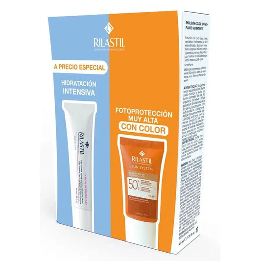Rilastil Sun System Pack Top Summer Colour , 2 x 40 ml