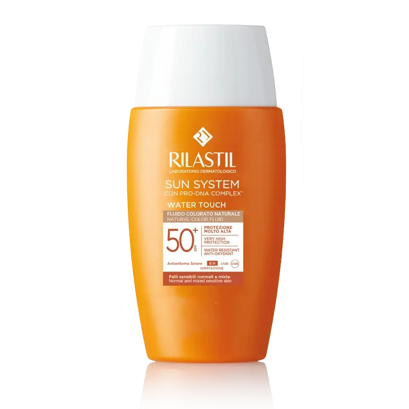 Rilastil Sun System SPF 50+ Água Toque de Cor, 50 ml