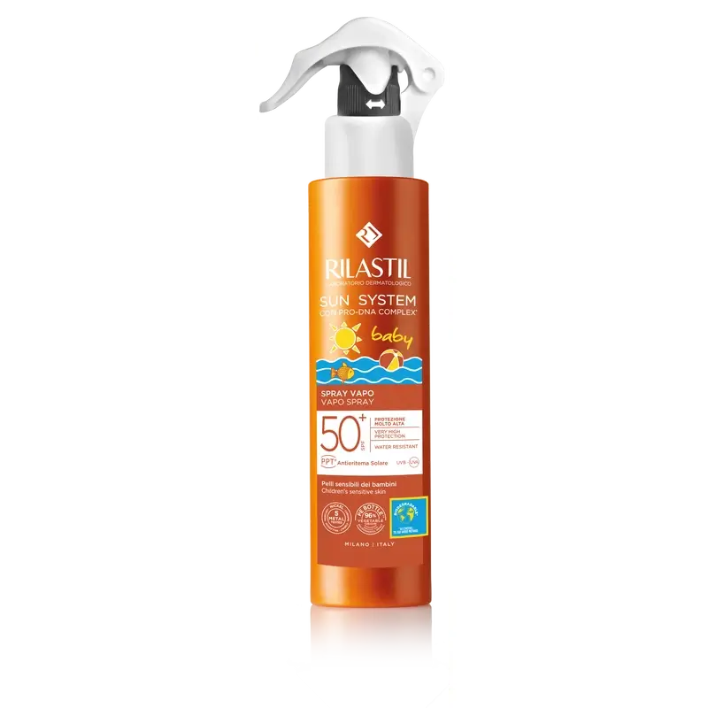 Sistema Sun Rilastil SPF50+ Spray de bebê, 200ml