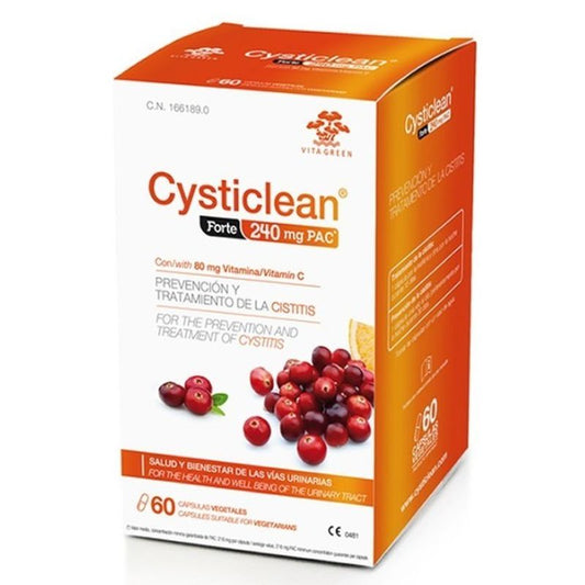 Cysticlean Forte 240Mg, 60 Cápsulas