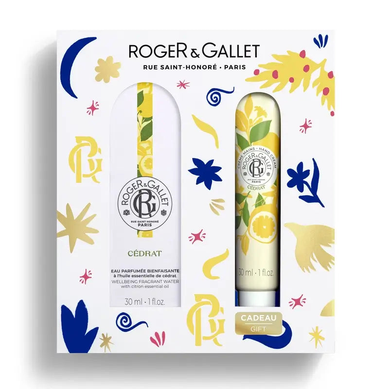 Roger & Gallet Cédrat Wellness Eau de Parfum + Creme de Mãos Wellness, 60 ml