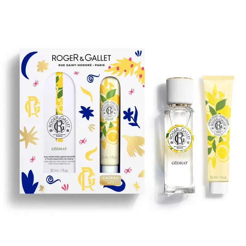 Roger & Gallet Cédrat Wellness Eau de Parfum + Creme de Mãos Wellness, 60 ml