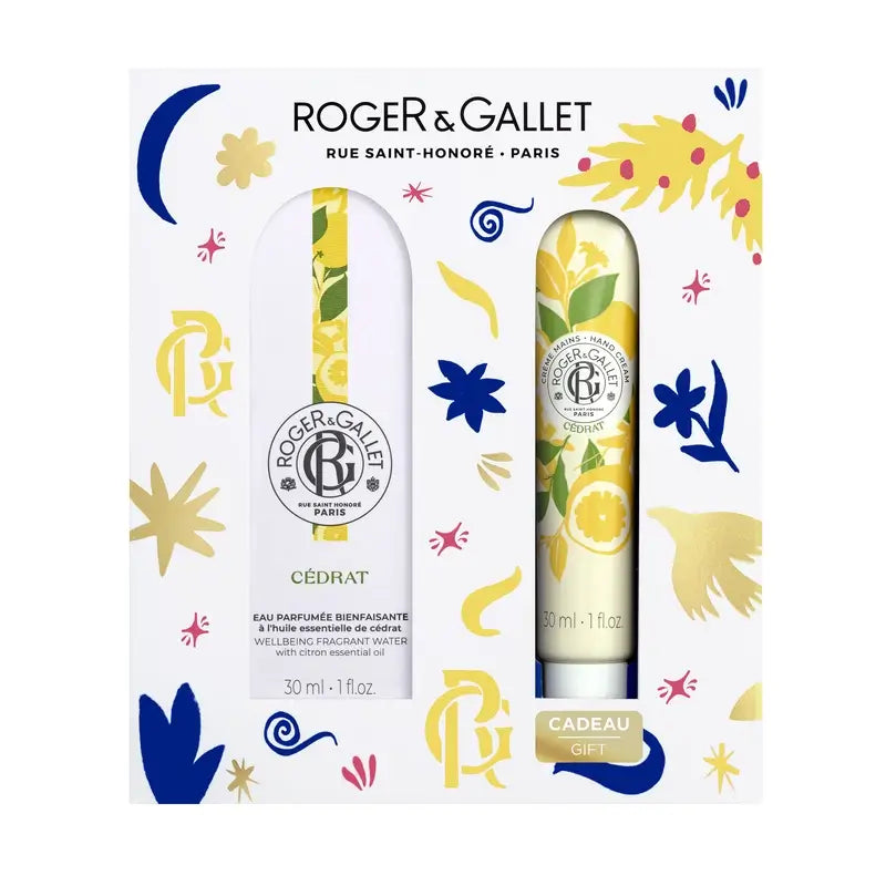 Roger & Gallet Cédrat Wellness Eau de Parfum + Creme de Mãos Wellness, 60 ml