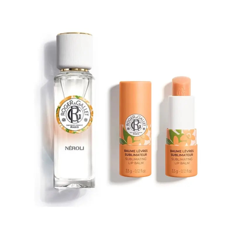 Roger & Gallet Bálsamo labial Neroli Vanilla + Eau de Toilette Perfumanda Wellness Pack