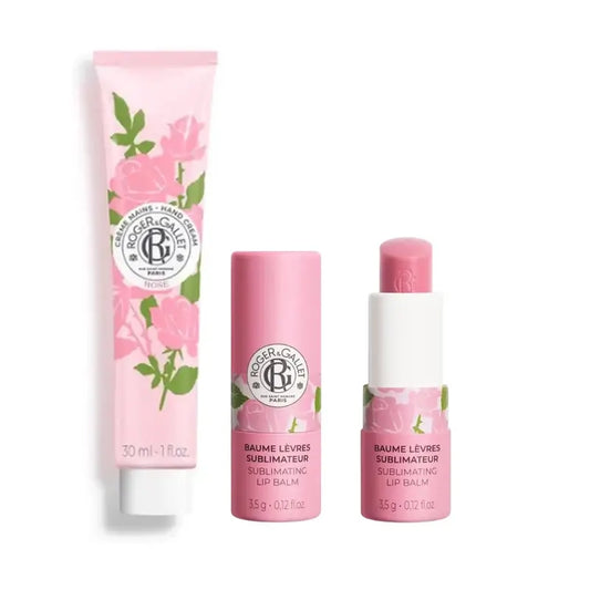 Roger & Gallet Rose Rose Creme de mãos + bálsamo labial