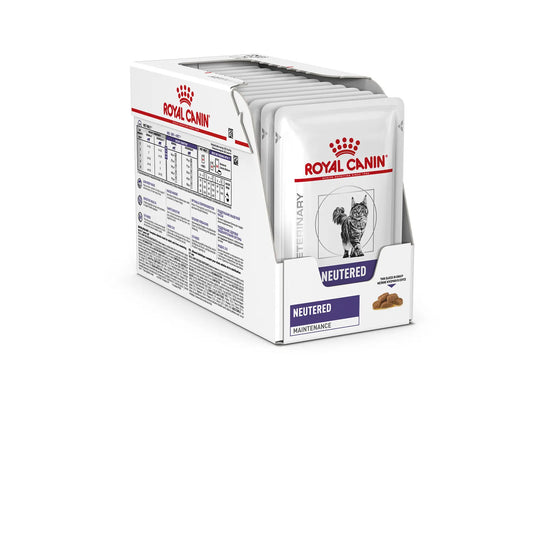 Royal Canin Veterinary Neutered Maintenance 12X85Gr, comida húmeda para gatos