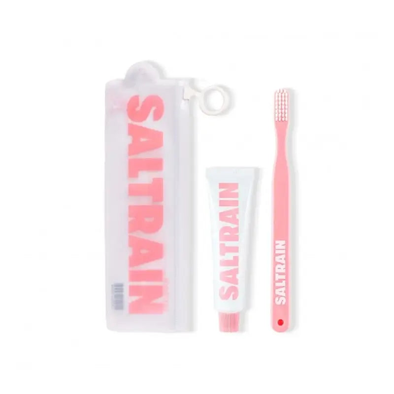 Kit de viagem Saltrain Pink Rose Citron e pincel