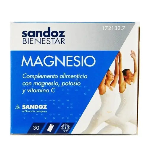 SANDOZ WELLNESS MAGNÉSIO MAGNÉSIO 30 ENVELOPES