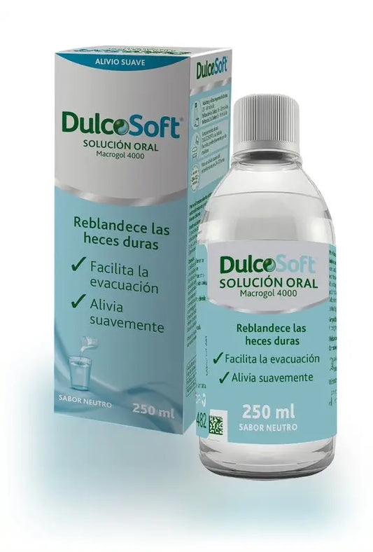 SANOFI dulcosoft solucion oral reblandece las heces duras sabor neutro 250 ml