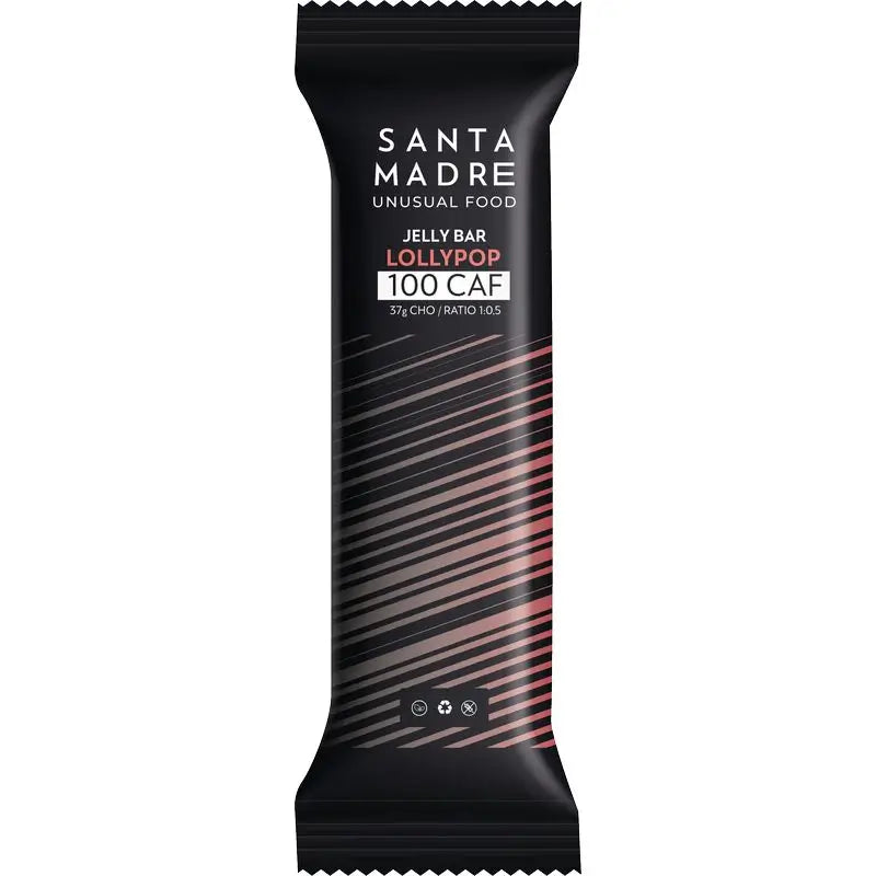 Santa Madre Gominola Energy Jelly Bar 100 Caf Lollipop, 45 g