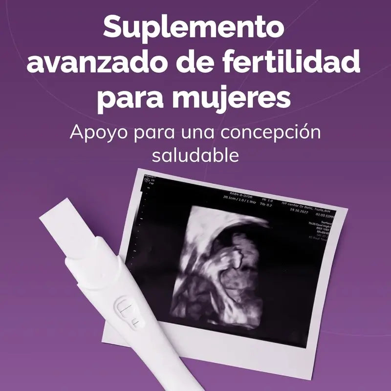 Sasmar Conceive Plus Apoio à Fertilidade Feminina, 60 Cápsulas