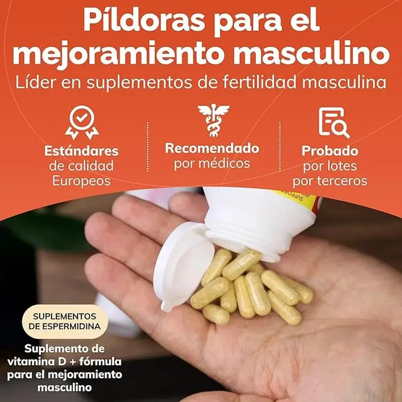 Sasmar Conceive Plus Motilidade Masculina, 60 Cápsulas