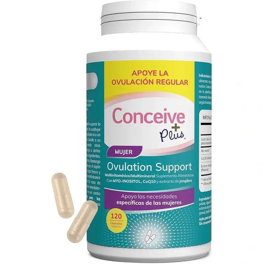 Sasmar Conceive Plus Ovulação Feminina, 120 Cápsulas