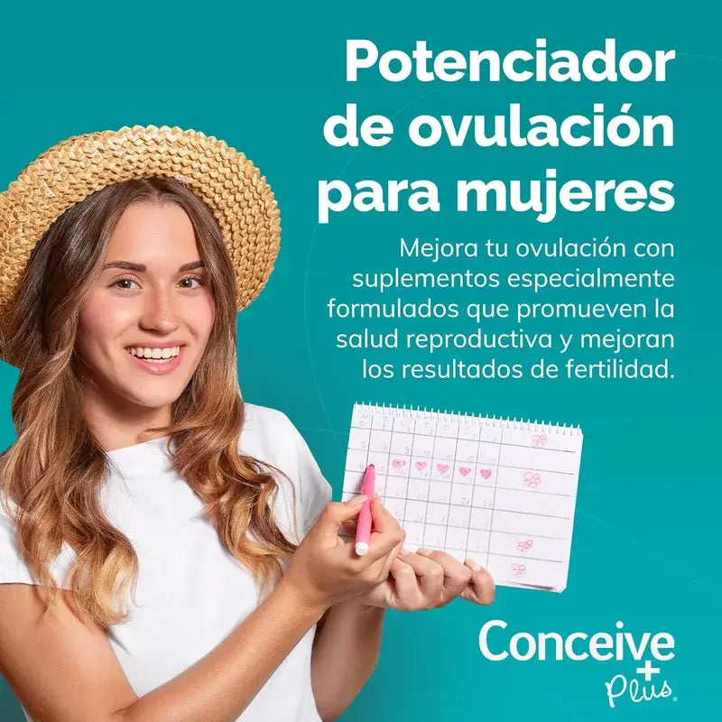 Sasmar Conceive Plus Ovulação Feminina, 120 Cápsulas