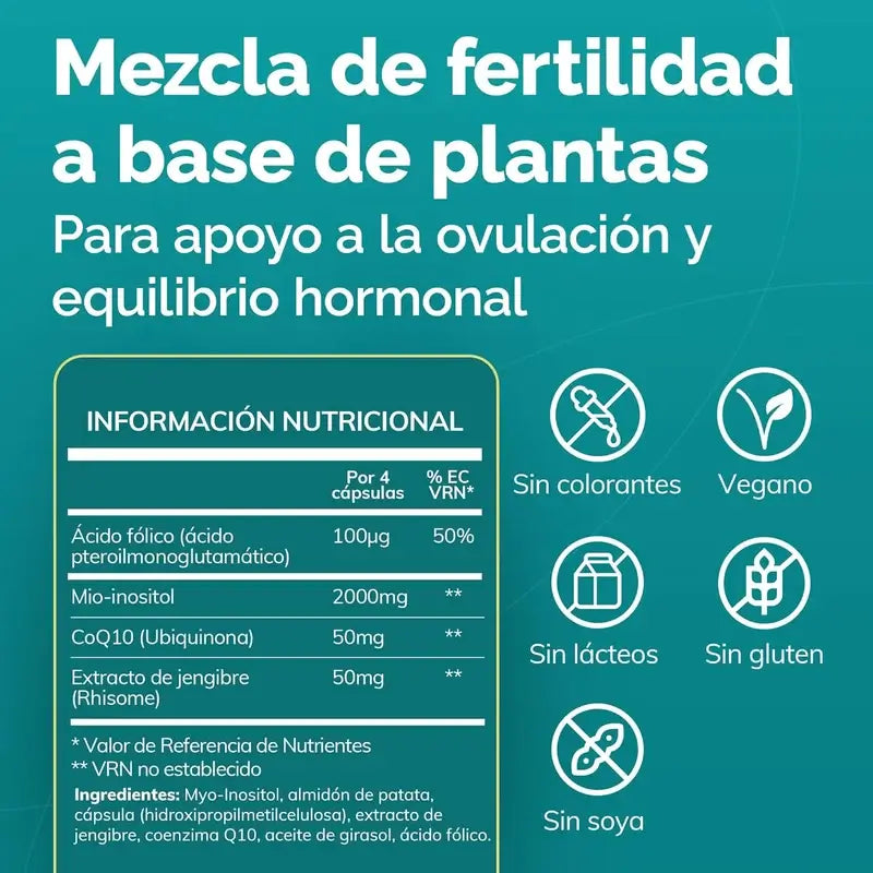Sasmar Conceive Plus Ovulação Feminina, 120 Cápsulas