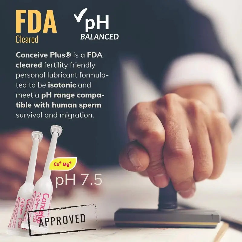 Sasmar Conceive Plus Lubrificante, 8 aplicadores de dose única