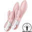 Satisfyer Air Pump Bunny 3 Vibrador insuflável para coelhos Rosa