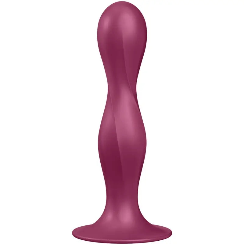 Dildo de Silicone Satisfyer Double Ball-R Maroon