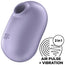 Satisfyer Pro To Go 2 Estimulador e Vibrador Duplo Violeta