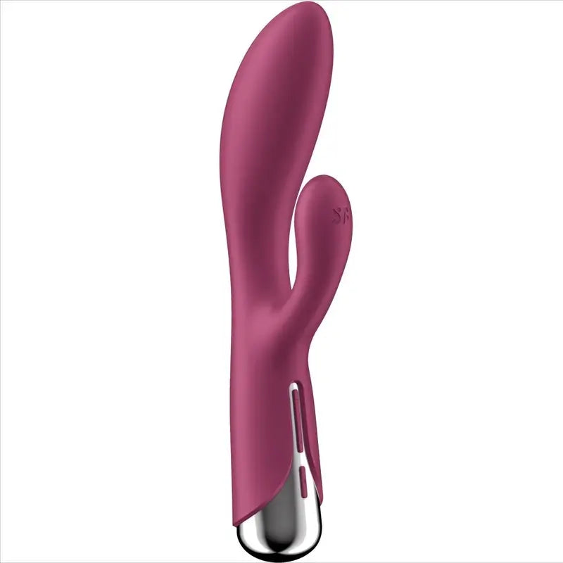 Satisfyer Spinning Rabbit 1 Estimulador vermelho para Clítoris e Ponto G