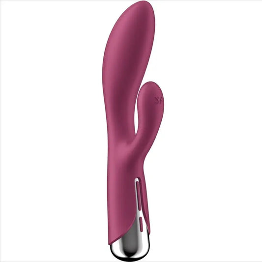 Satisfyer Spinning Rabbit 1 Estimulador vermelho para Clítoris e Ponto G