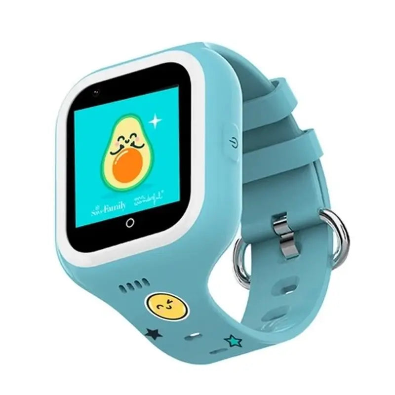 Salvar Família Relógio Iconic Plus com Gps 4G Mr. Wonderful Edition Azul