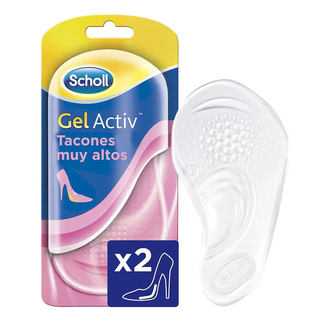 PALMILHAS SCHOLL GEL GEL ACTIVO SALTO ALTO MUITO ALTO