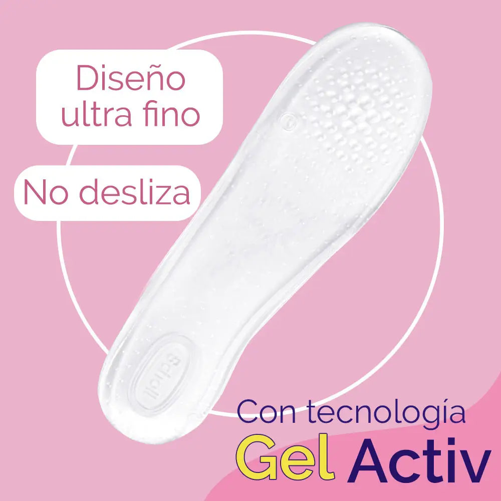 PALMILHAS SCHOLL GEL GEL ACTIVO SAPATO PLANO