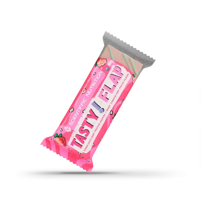 Scientiffic Nutrition Tasty! Flap Choco Ruby - Frutos Vermelhos , 60 gramas