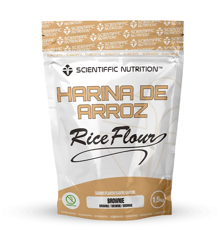 Farinha de Arroz Choco Brownie da Scientiffic Nutrition, 1,5 kg