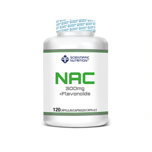 Scientiffic Nutrition Nac +Flavonóides 300Mg , 120 cápsulas