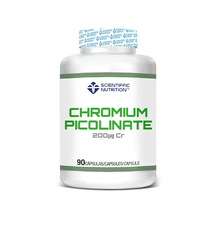 Scientiffic Nutrition Picolinato de crómio - Cápsulas, 90 cápsulas