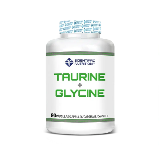 Scientiffic Nutrition Taurina + Glicina 90 Cápsulas , 90 cápsulas