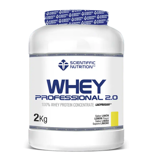 Scientiffic Nutrition Whey Professional 2.0 Limão, 2 kg