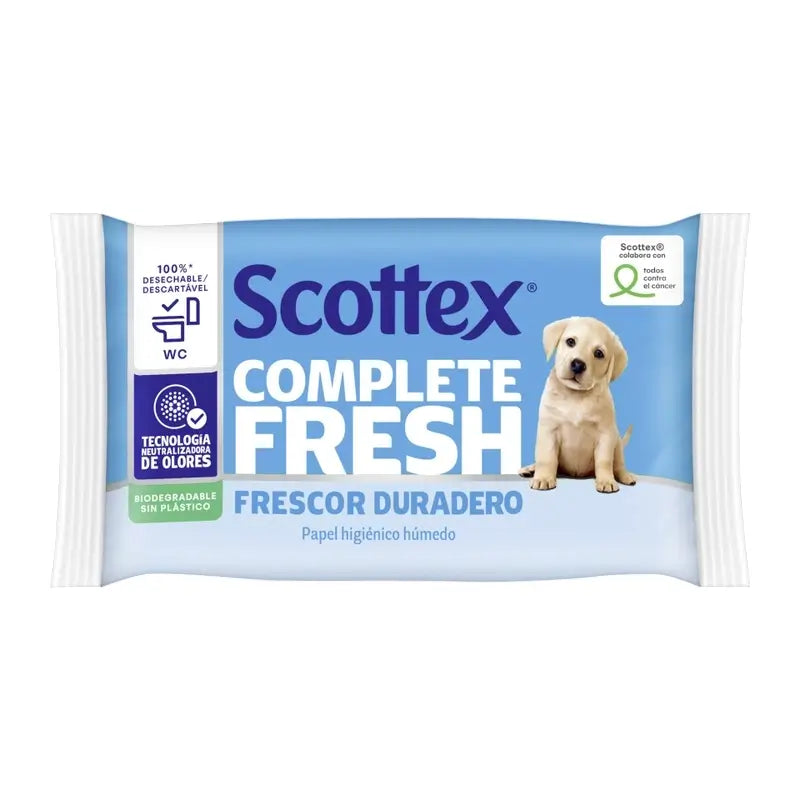 Scottex Fresh Wet Toilet Tissue, 38 pcs.