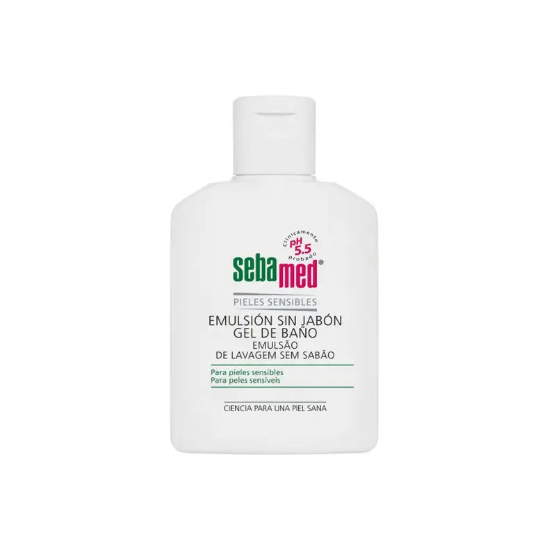 EMULSÃO DE GEL DE BANHO SEBAMED SEM SABÃO 500 ML