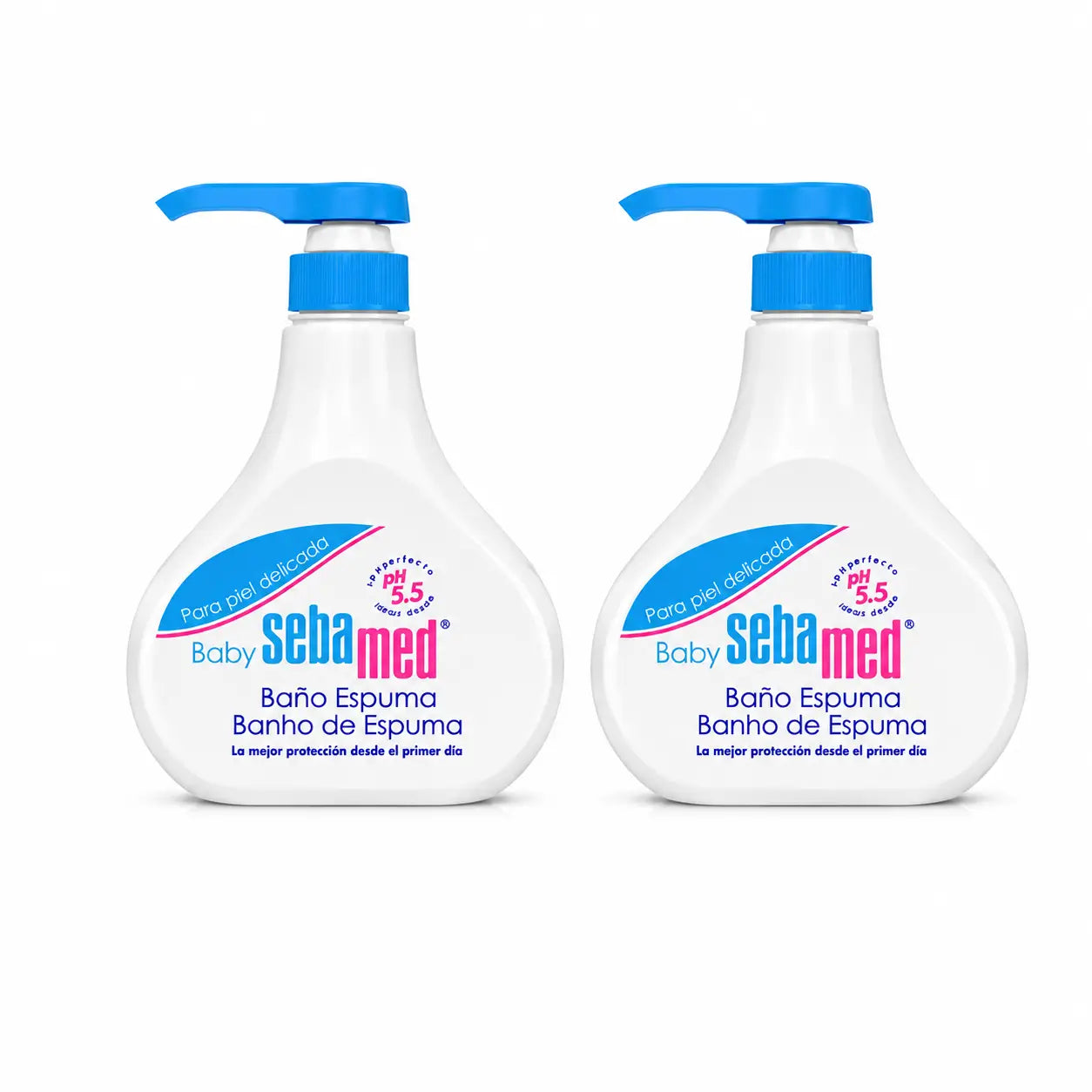 Espuma de Banho para Bebés Sebamed 1000 Ml, embalagem 2