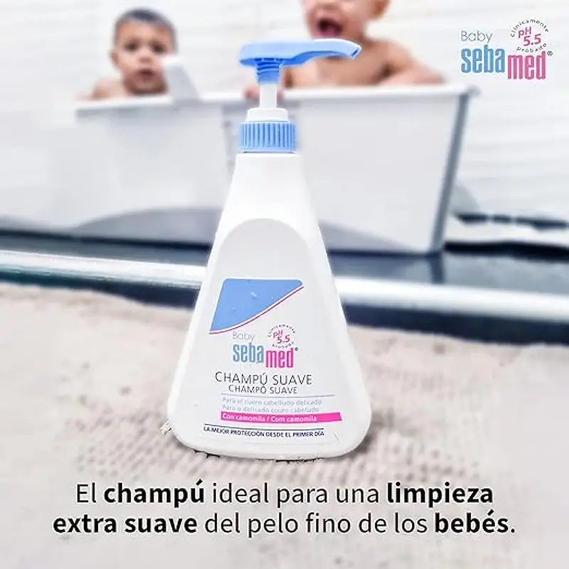 SEBAMED BEBÊ SHAMPOO MACIO 500 ML.