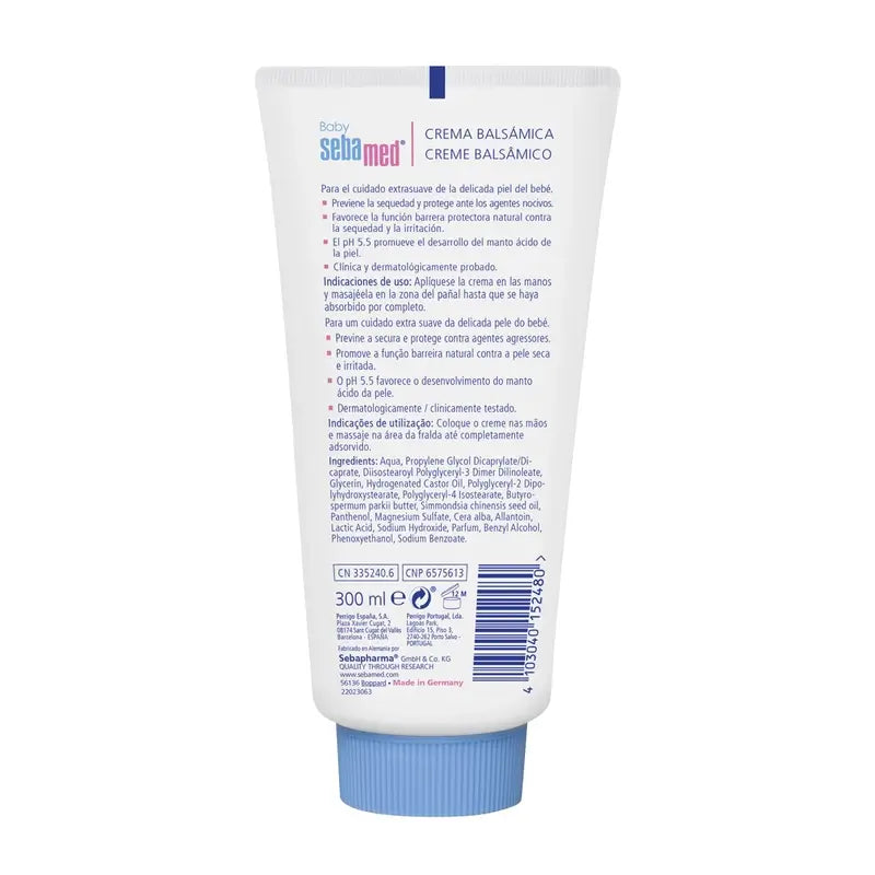 SEBAMED CREME BALSÂMICO BEBÊ 300 ML