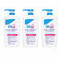 Leite corporal para bebés Sebamed para peles delicadas 750 ml, embalagem de 3