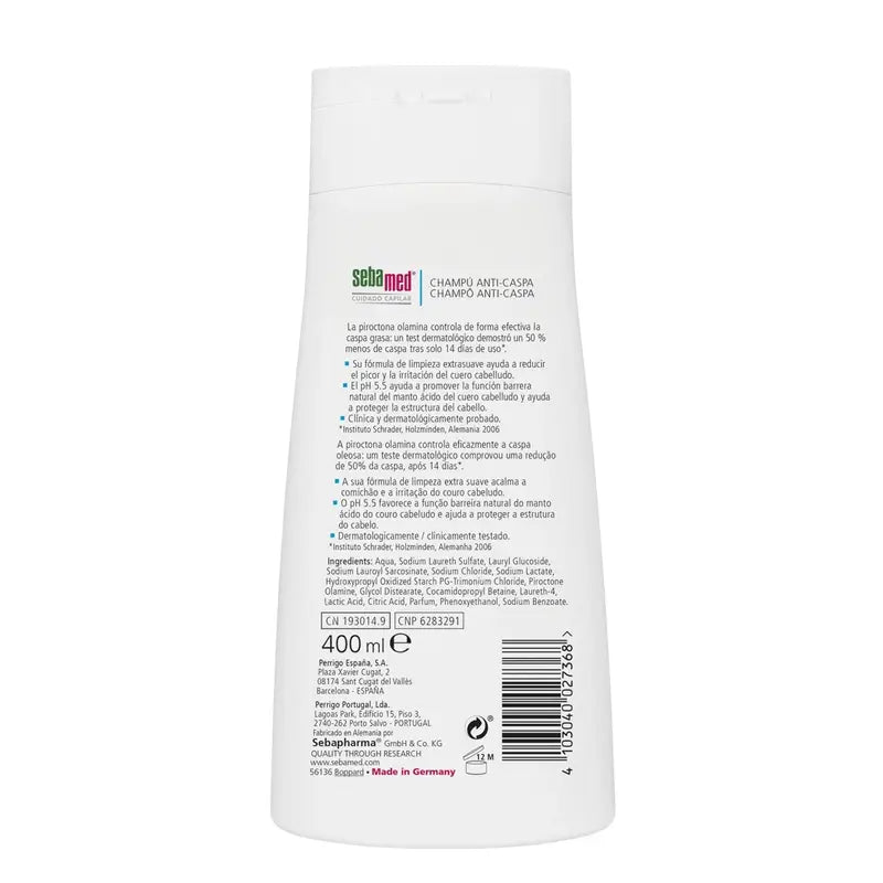 SEBAMED Champú Anticaspa 400  ml