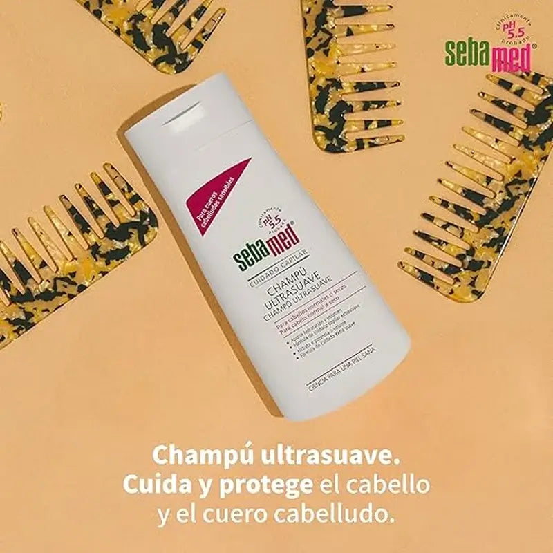SEBAMED SHAMPOO ULTRA SUAVE 400 ML.